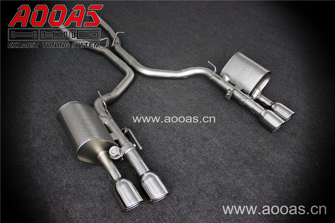 Maserati Quattroporte 3.0T All SS304 / Valvetronic Muffler System